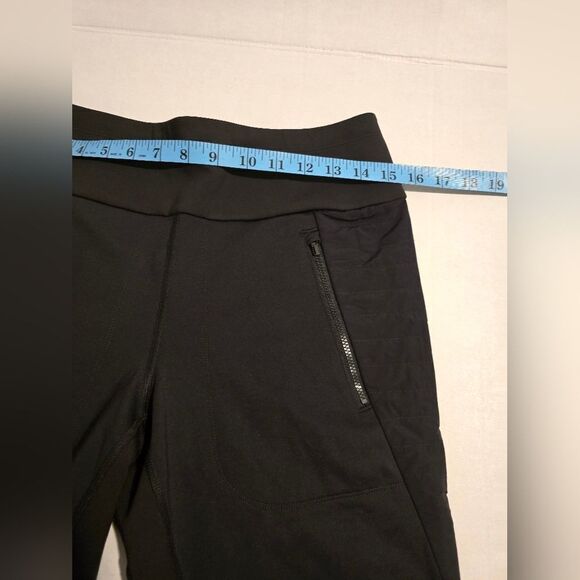 Athleta Peak Hybrid Fleece Tight In Black Size Medium - Picture 7 of 13